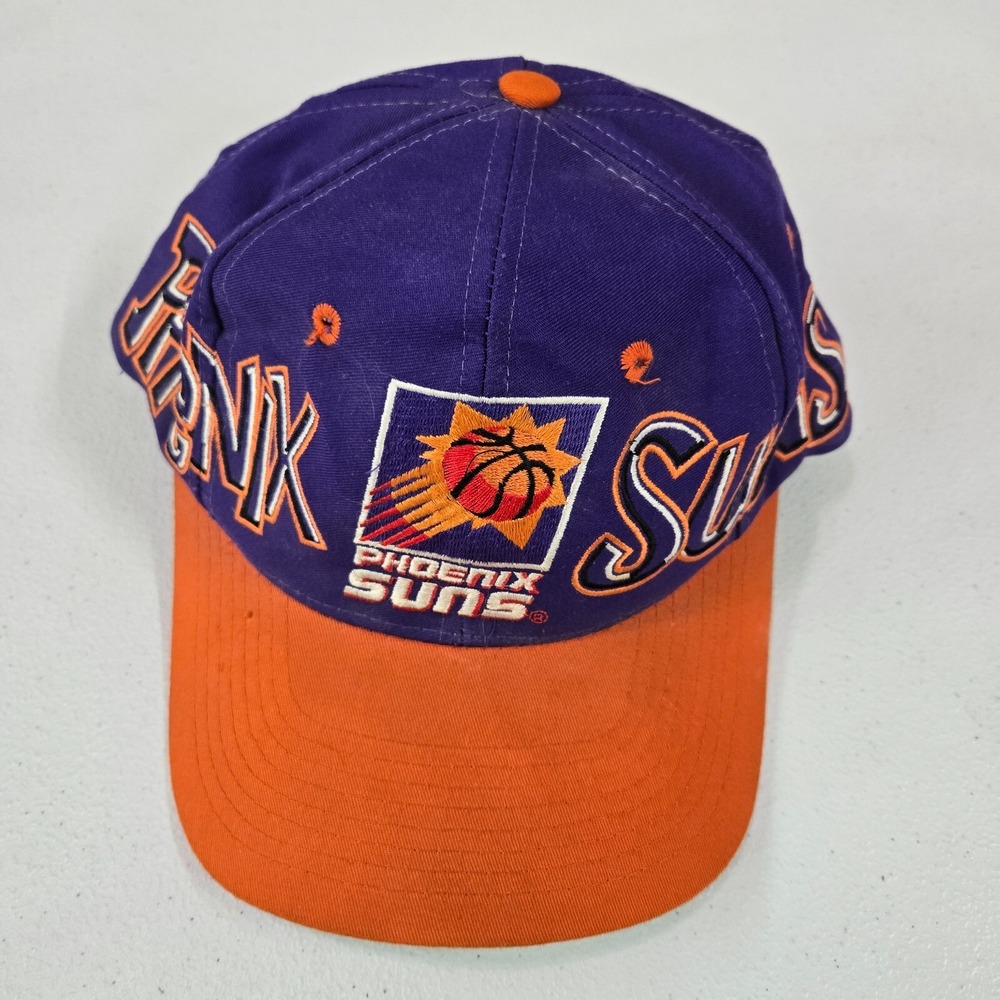 VINTAGE Phoenix Suns Men Hat OS Purple Snapback Cap Made in US READ